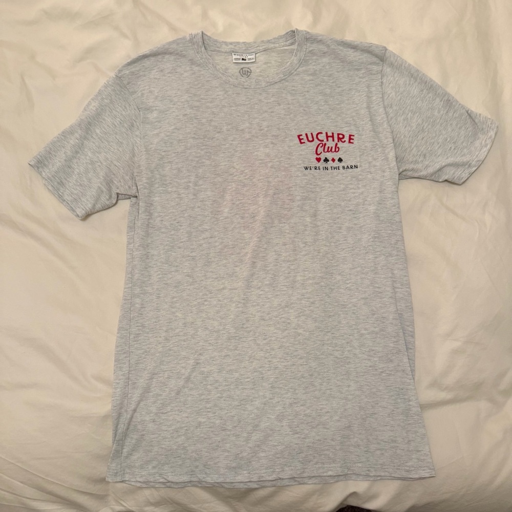 Light Gray Euchre Club Men's T-Shirt